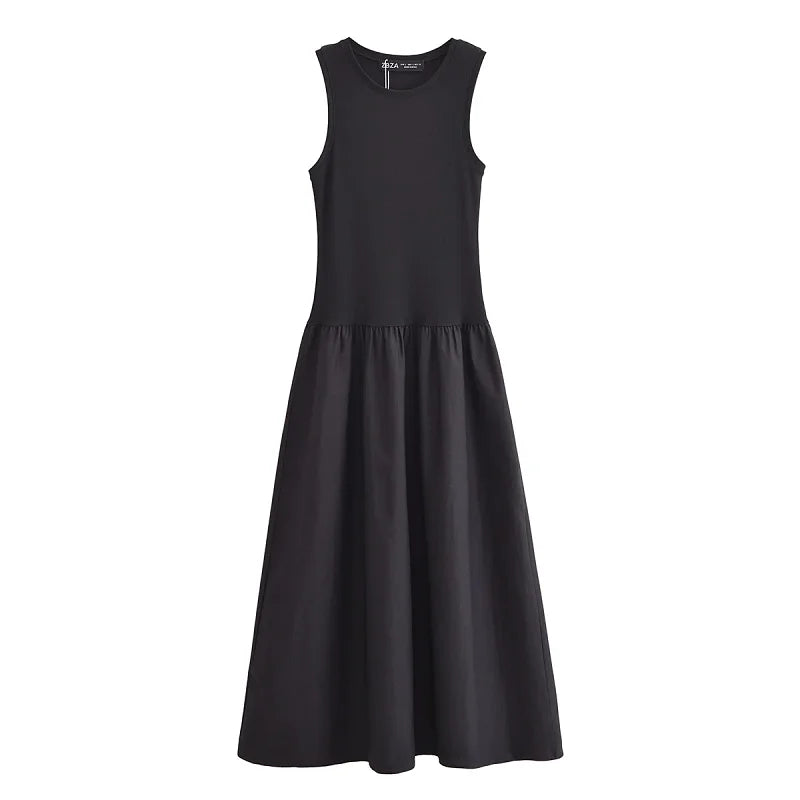 HANY Black Long Elegant Dresses Fashion Casual