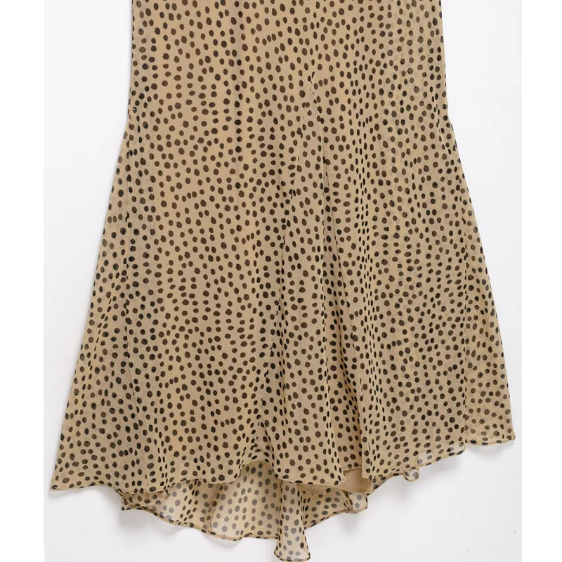 HANY Polka Dot Maxi Dresses for Women