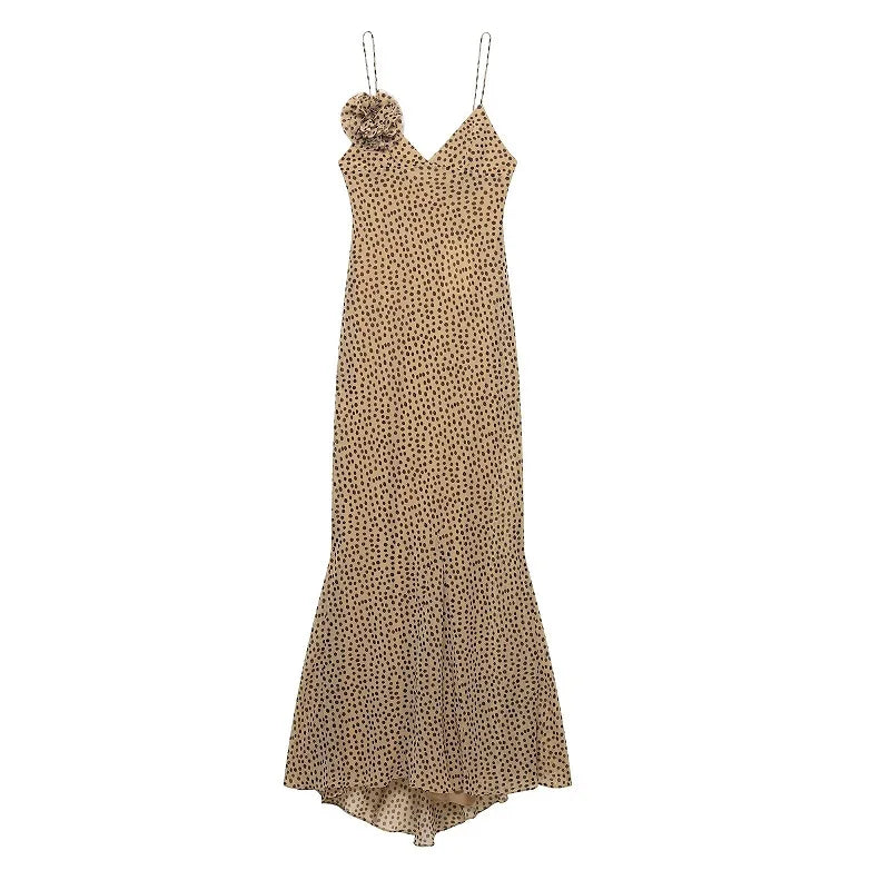 HANY Polka Dot Maxi Dresses for Women