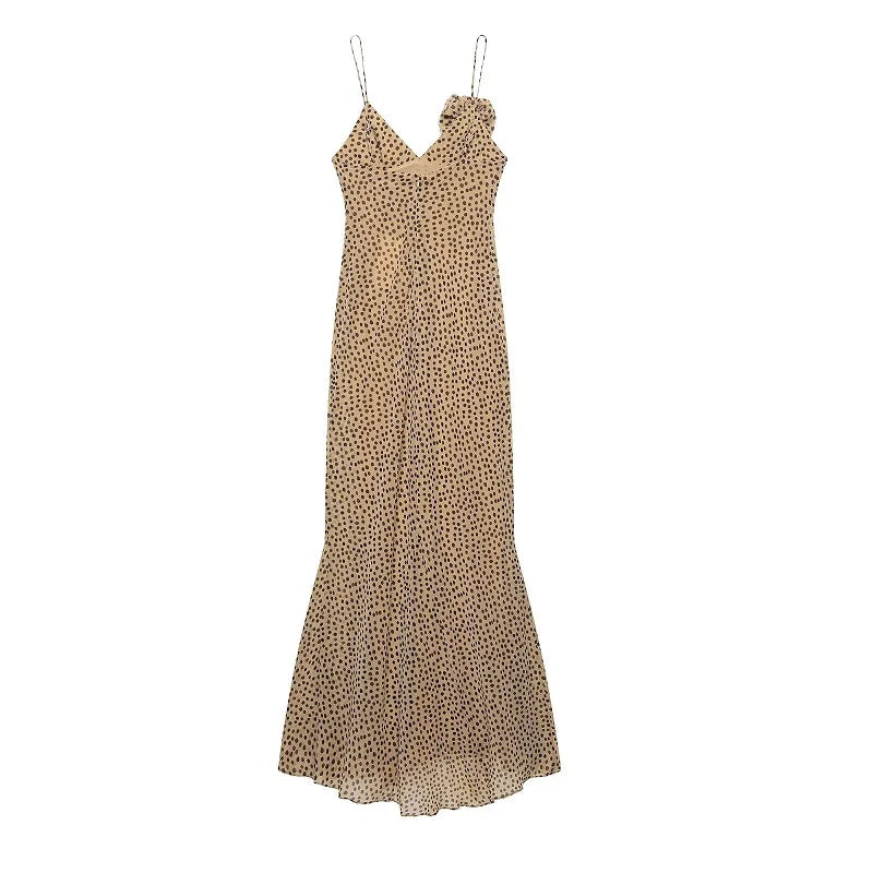 HANY Polka Dot Maxi Dresses for Women